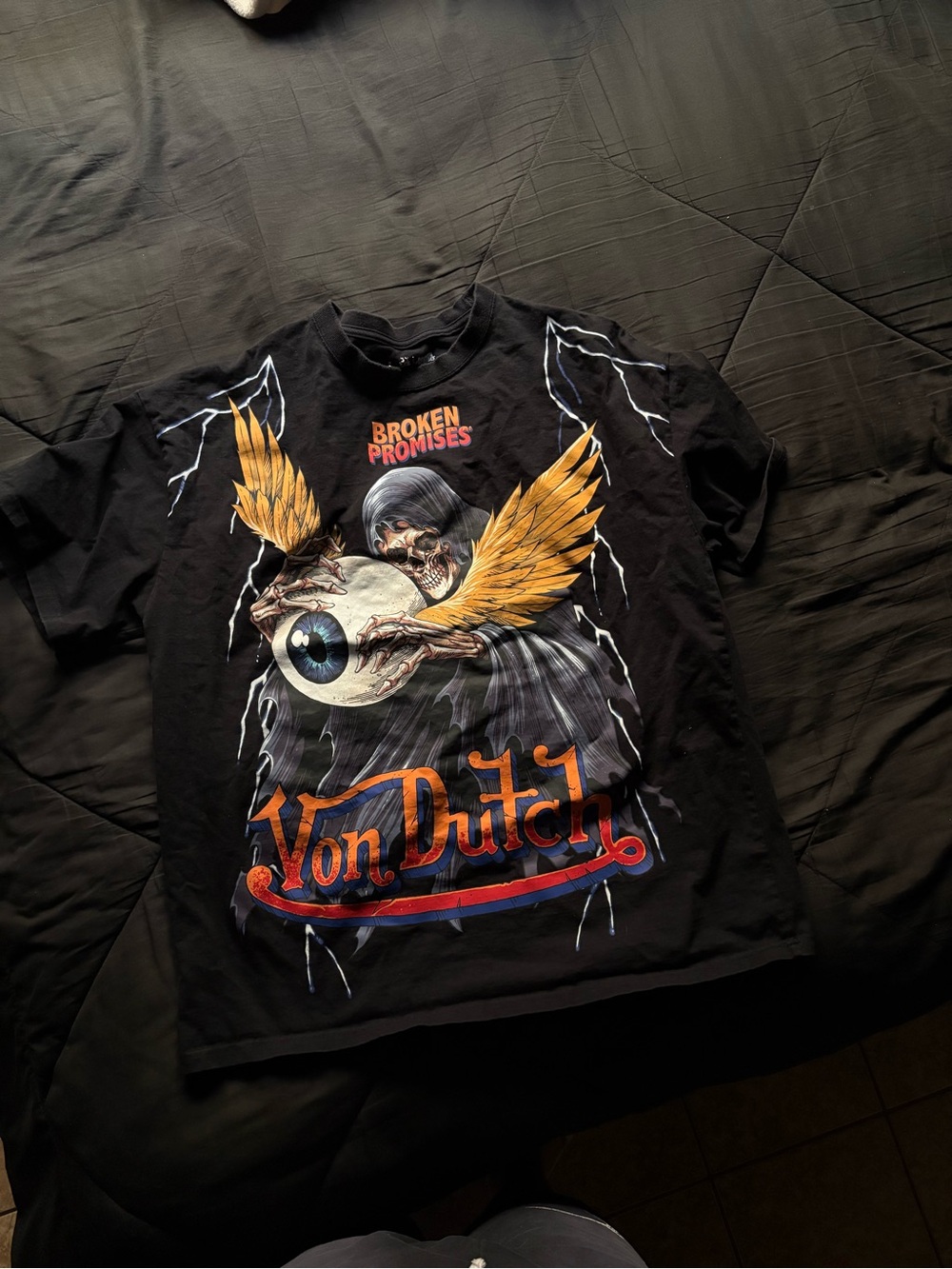 Von Dutch Men’s Black Tee